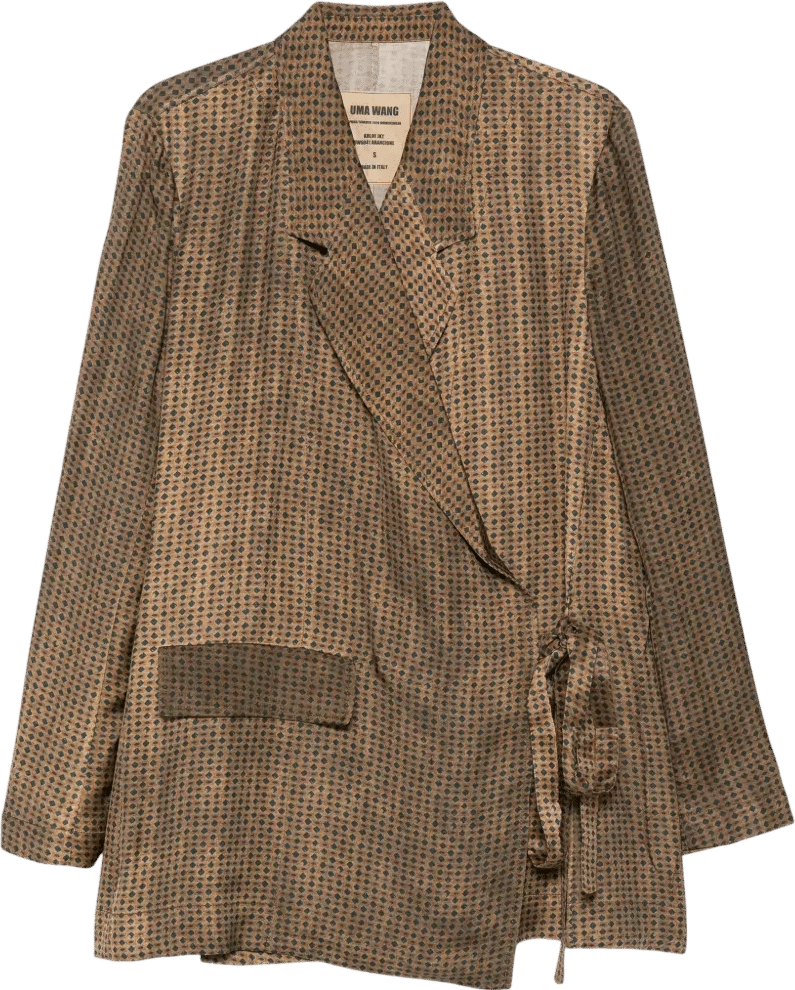 Uma Wang Khloè geometric-pattern Jacket