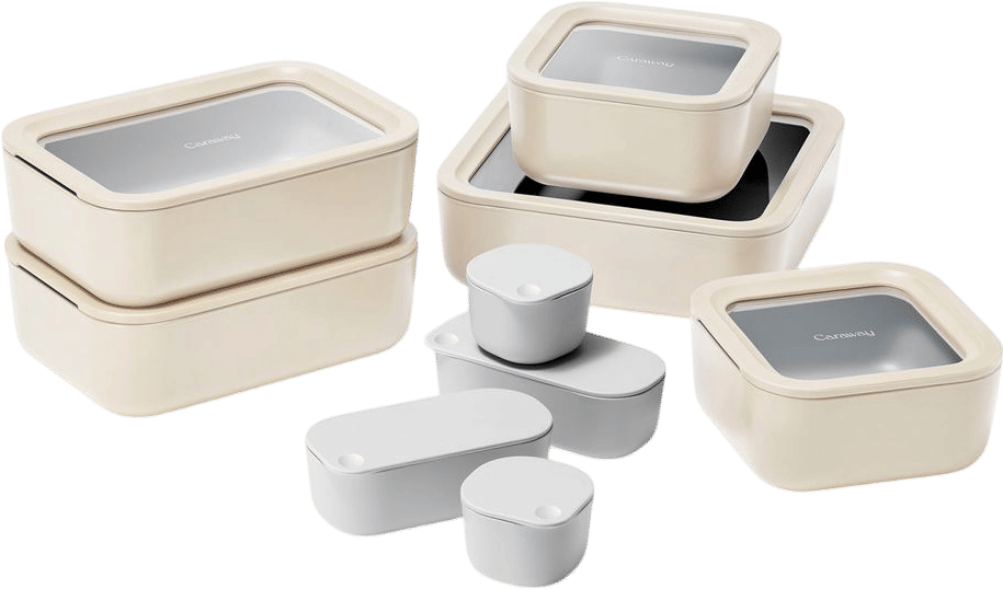 14Pc Glass Food Storage Set