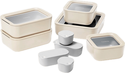 14Pc Glass Food Storage Set