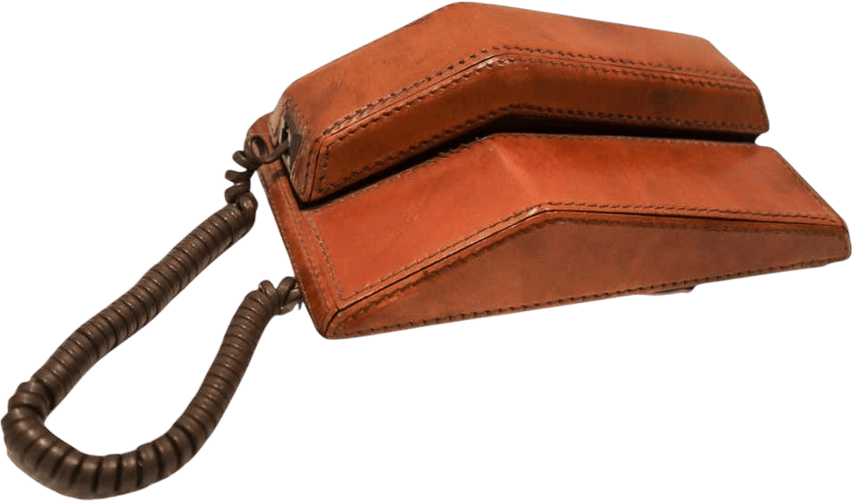 Vintage Leather Contempra Telephone