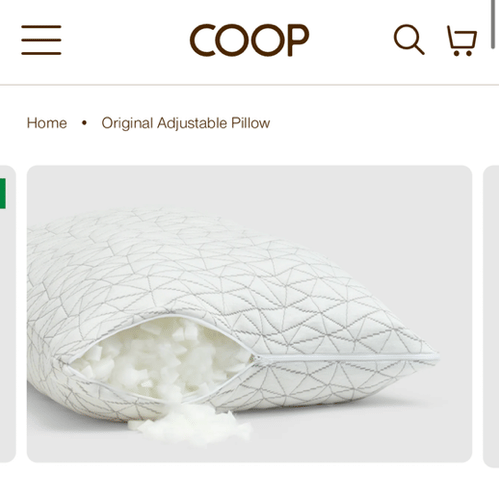 King size Coop Pillow