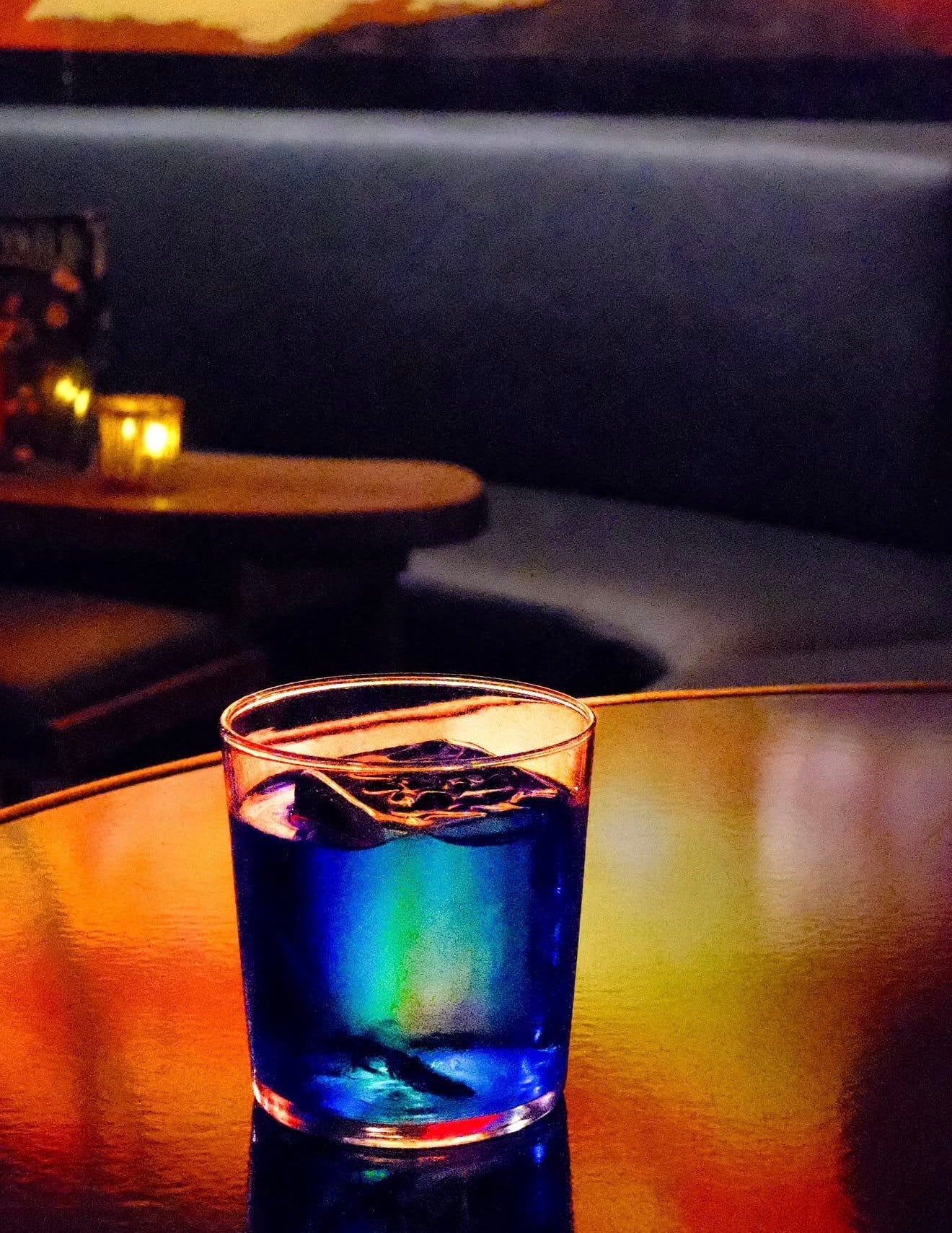 Drinks and Burger