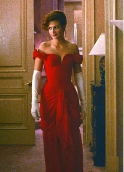The Pretty Woman Red Dress