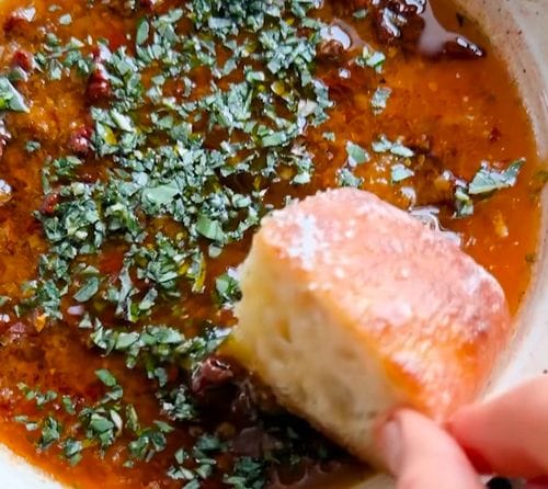 Sundried Tomato Olive Oil Dip