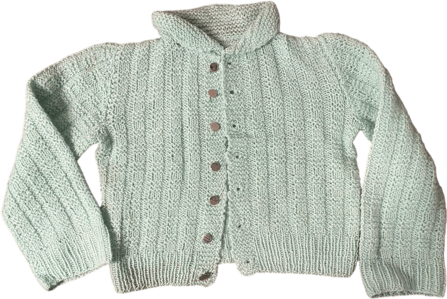 Vintage Handmade Baby Sweater - Etsy