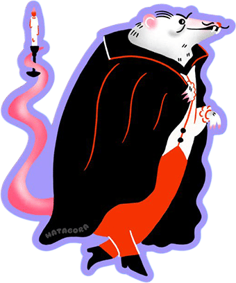 Ratcula Sticker
