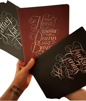 Keeping an actual physical journal. Also swearing, but make it elegant.