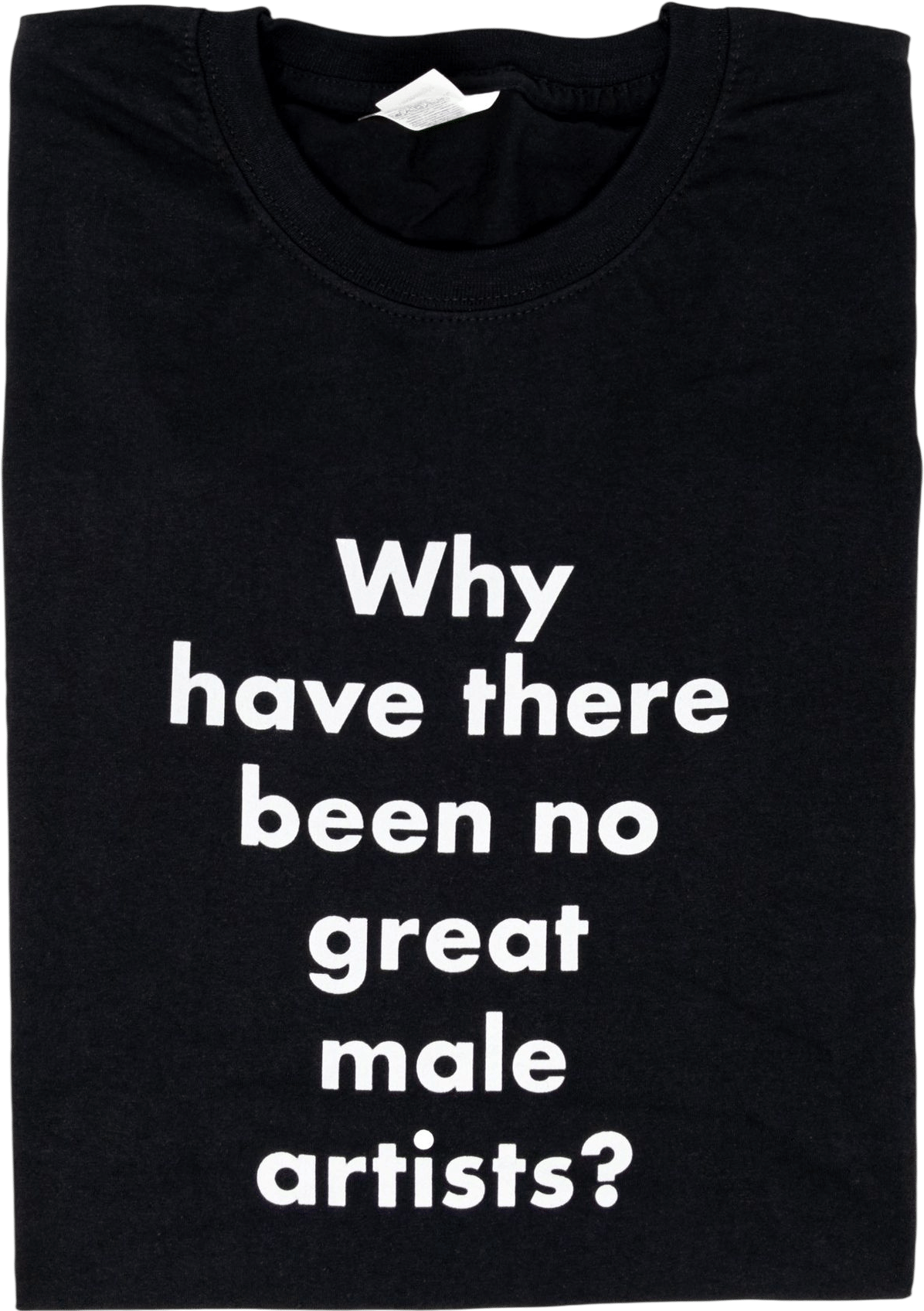 Yvon Lambert Paris "Why have there been no great male artists?" T-shirt