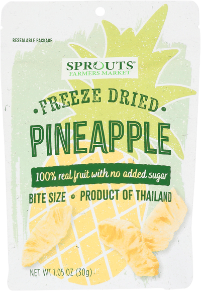 Freeze Dried Pineapple
