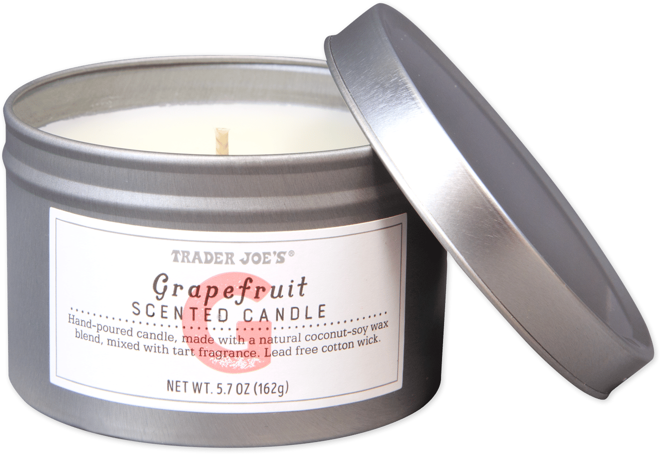 Trader Joe’s grapefruit candle