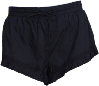 Cotton Ruffle Shorts