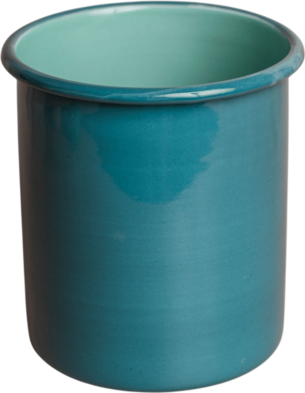Large Enamel Utensil Holder