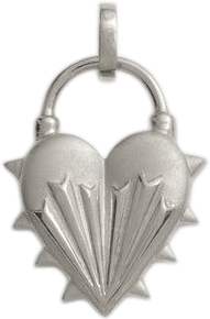 Spiked Heart Pendant