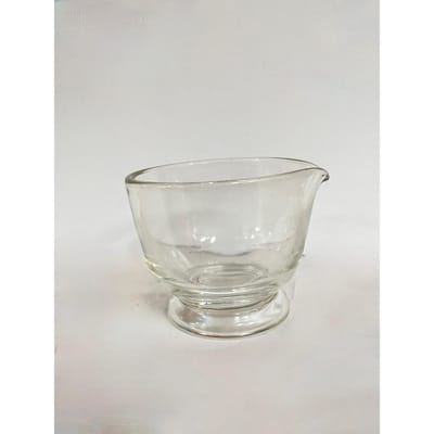 Vintage Glass Mortar Apothecary Bowl Pitcher