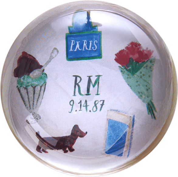 Mr. Boddington's Personalized Paperweight