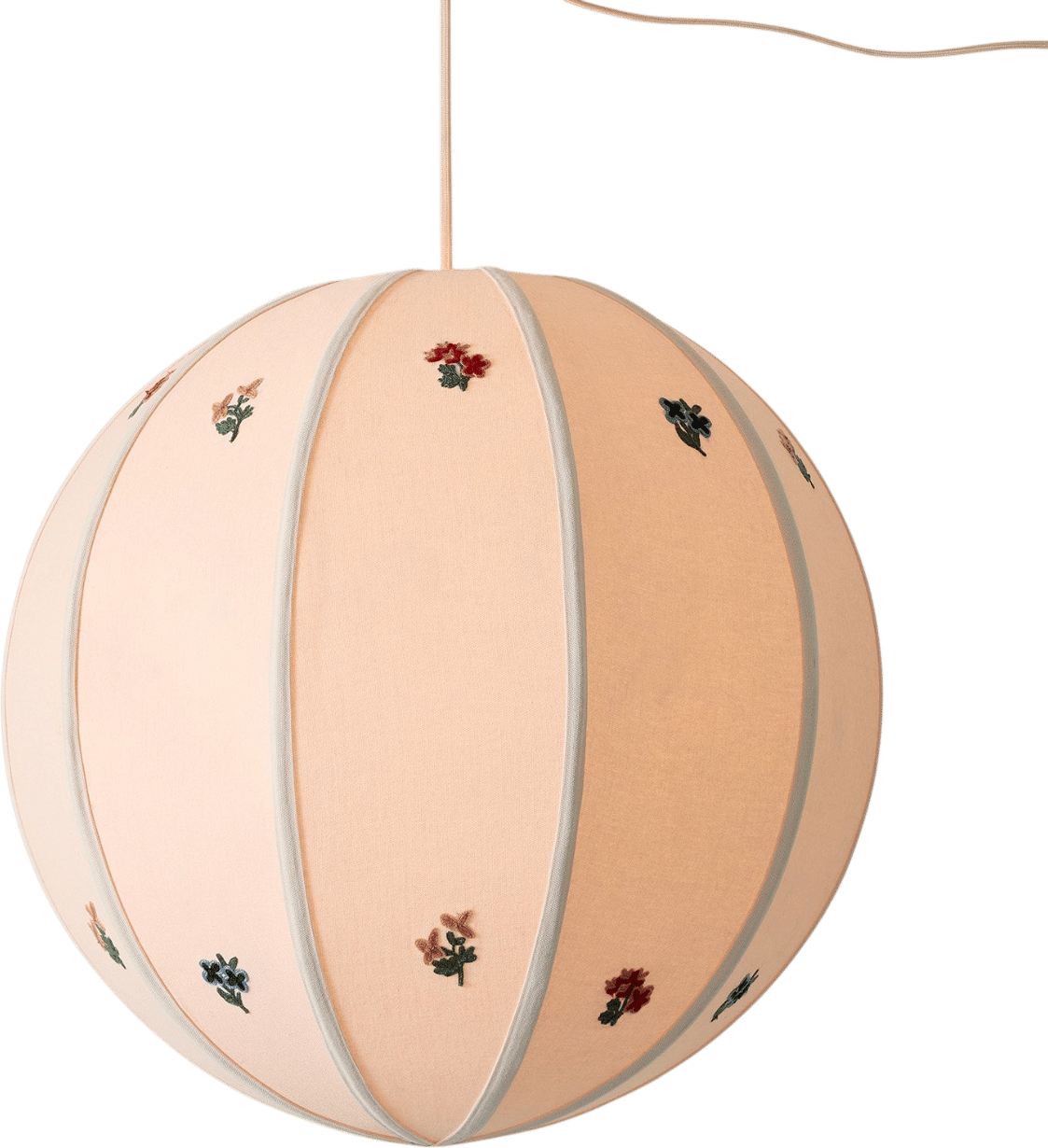 Embroidered Plug-In Pendant