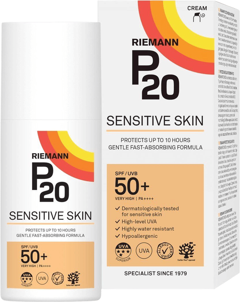 Riemann P20 Sensitive Skin Sunscreen SPF50+