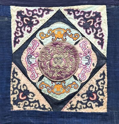 Chinese Antique Silk Embroidery