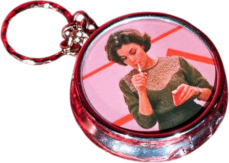 Audrey Ash Tray Keychain
