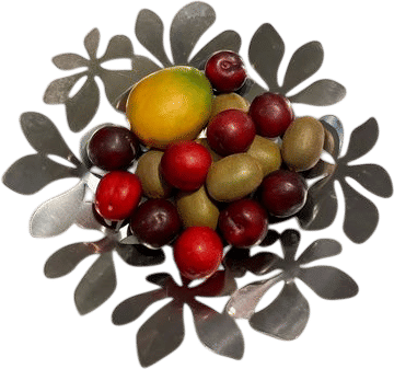sculptural fruit bowls