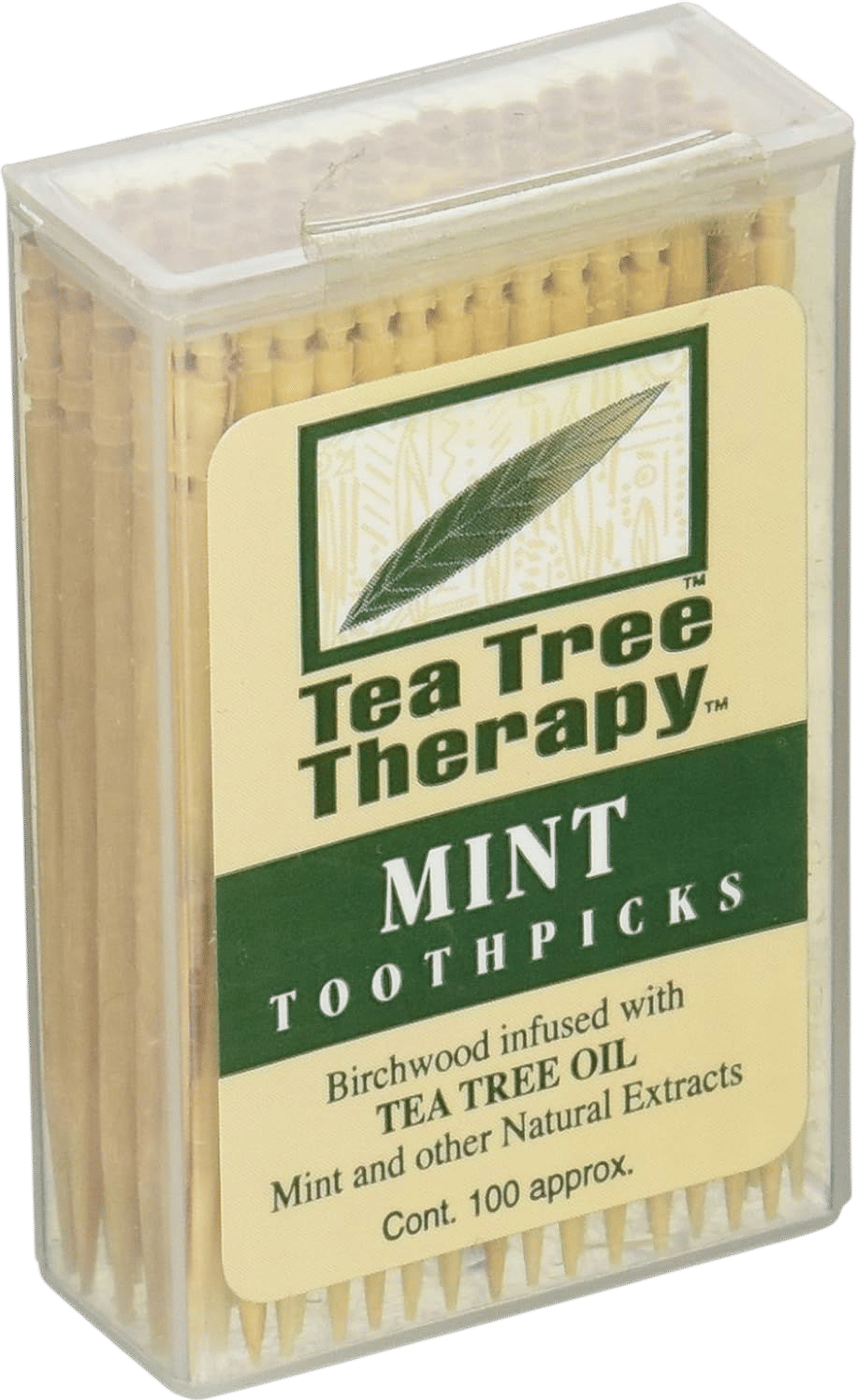 tea tree peppermint toothpicks