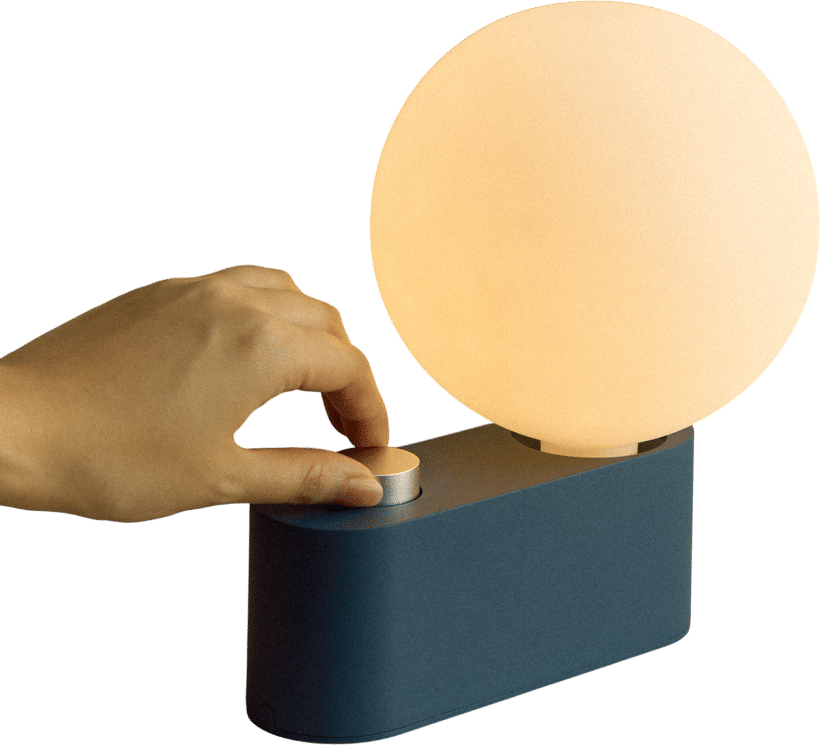 Dimmable with an actual knob