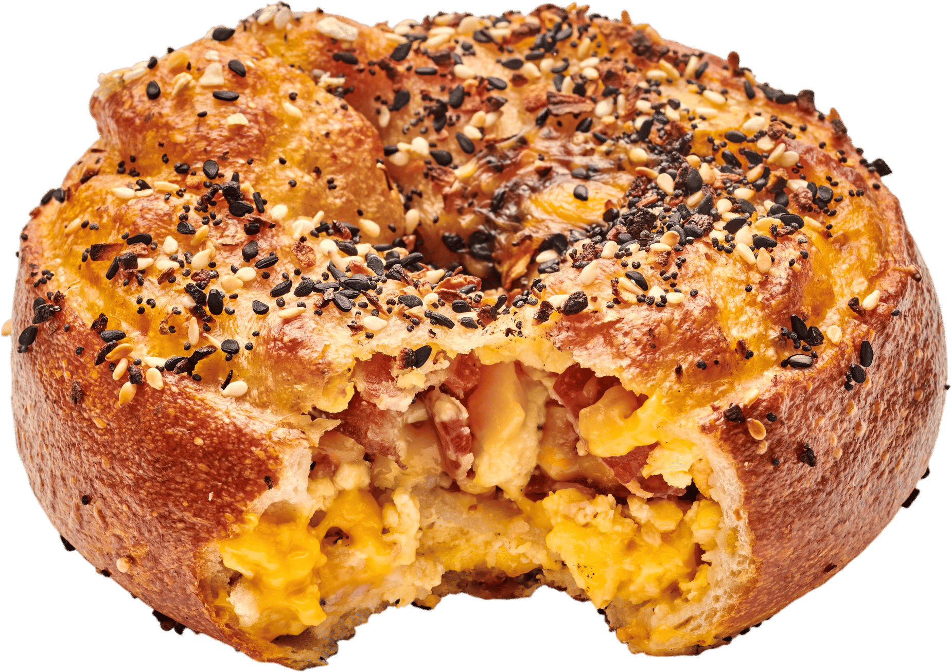 Moonrise Stuffed Bagels