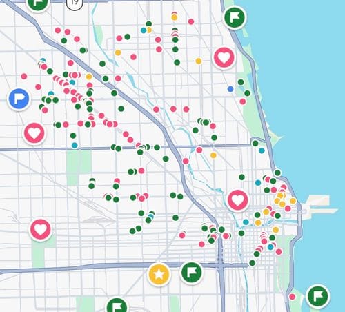 Google Maps Lists