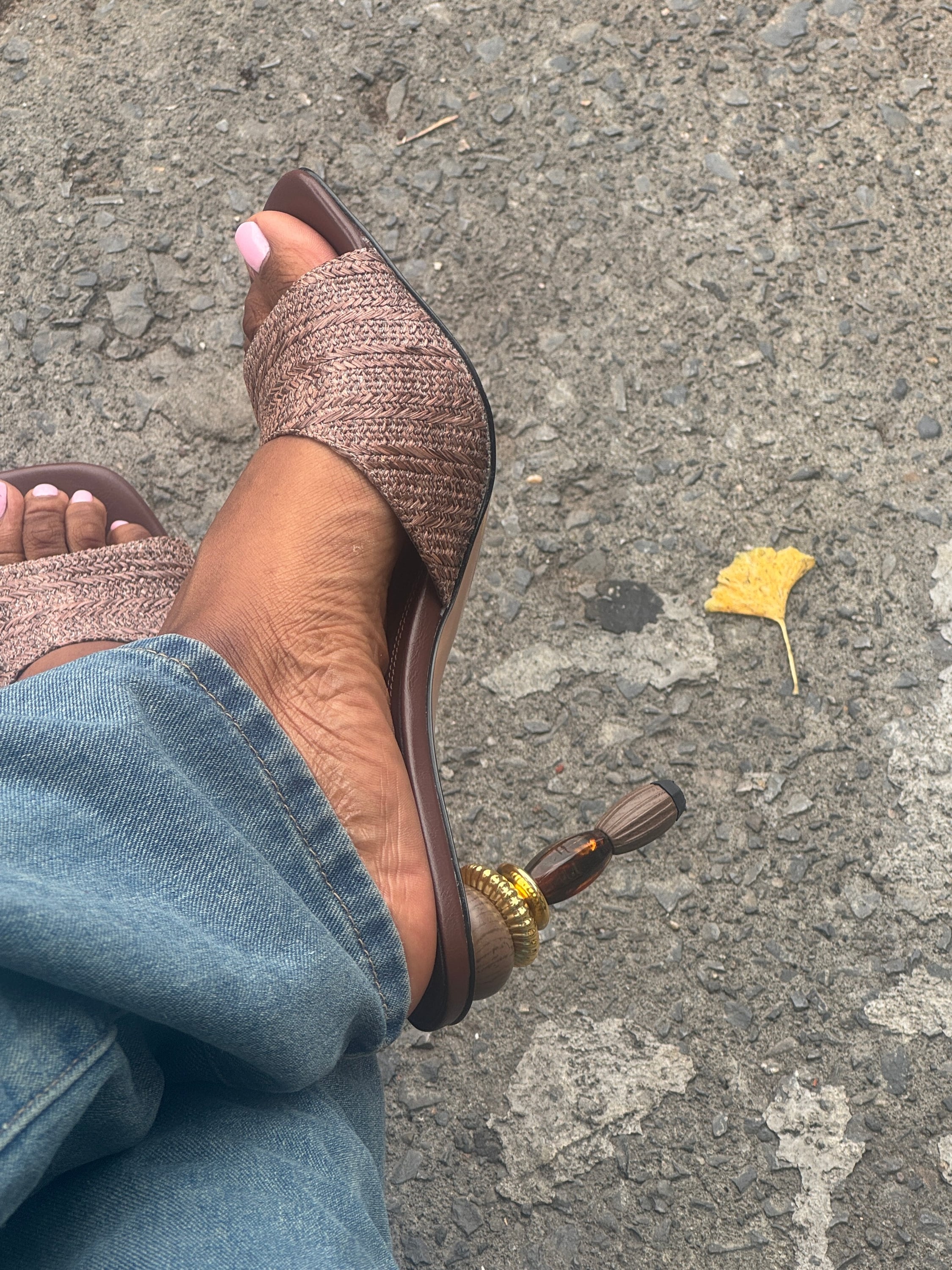 Wearing heels to run errands