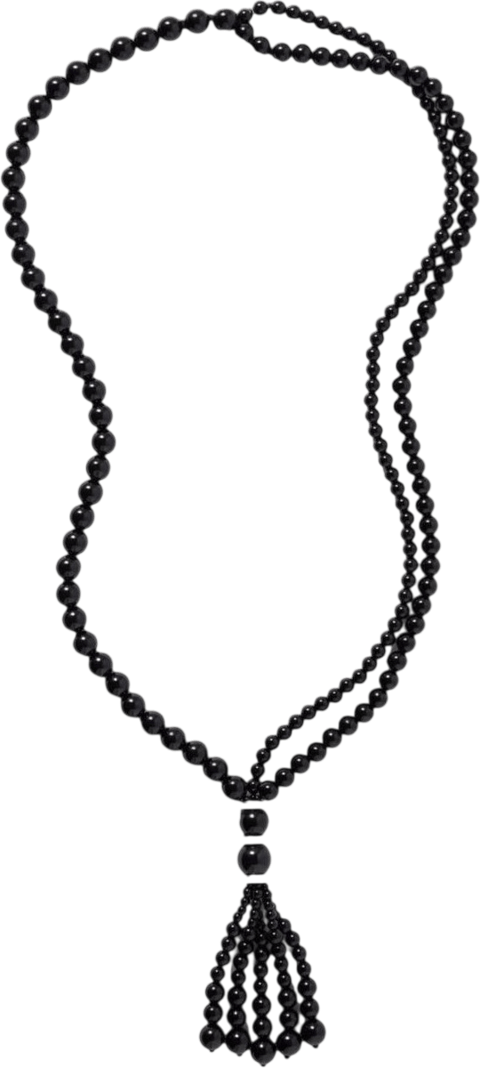 LE SUNDIAL | Venice Opera Onyx Necklace