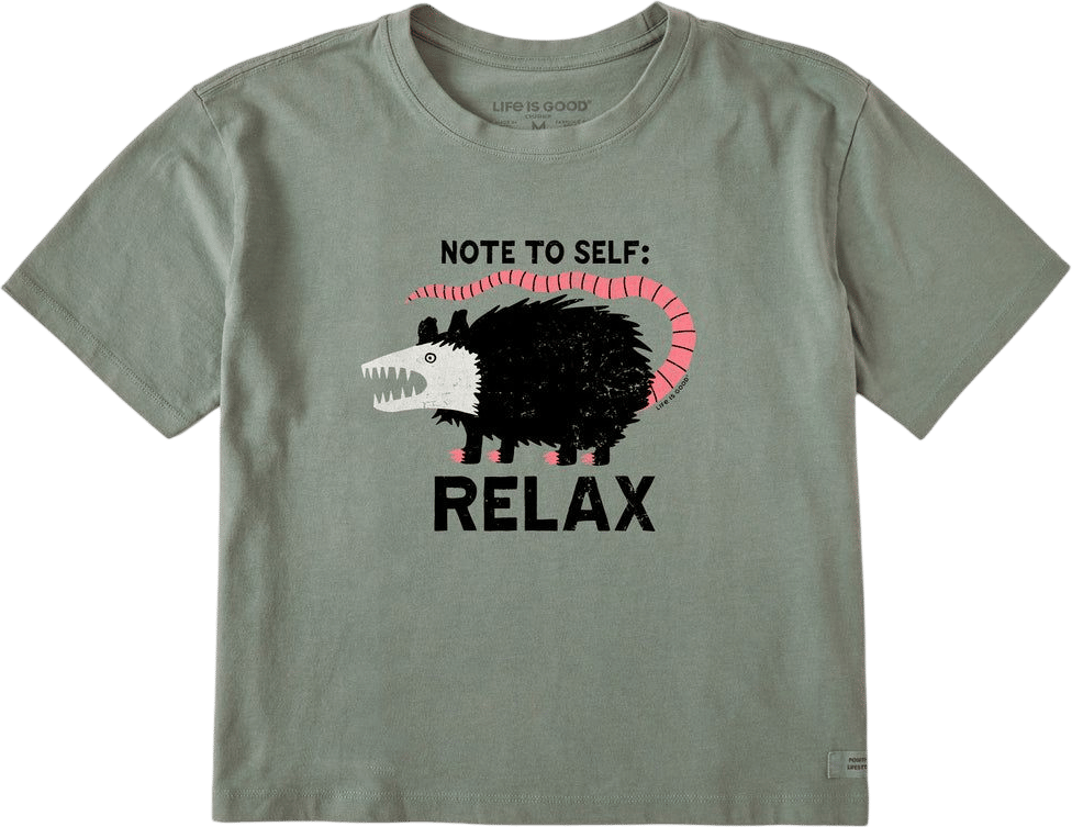 Note to self: relax