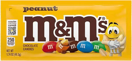 peanut m&ms + compression socks