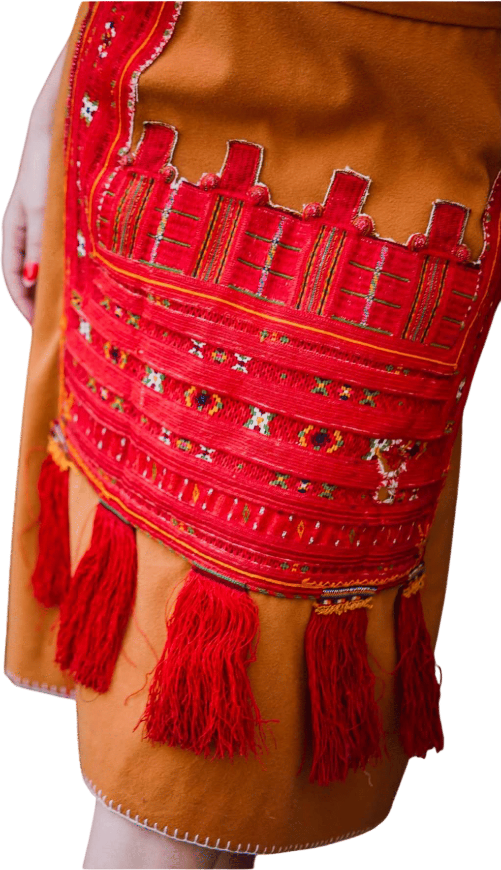 Macedonian folklore inspired skirt