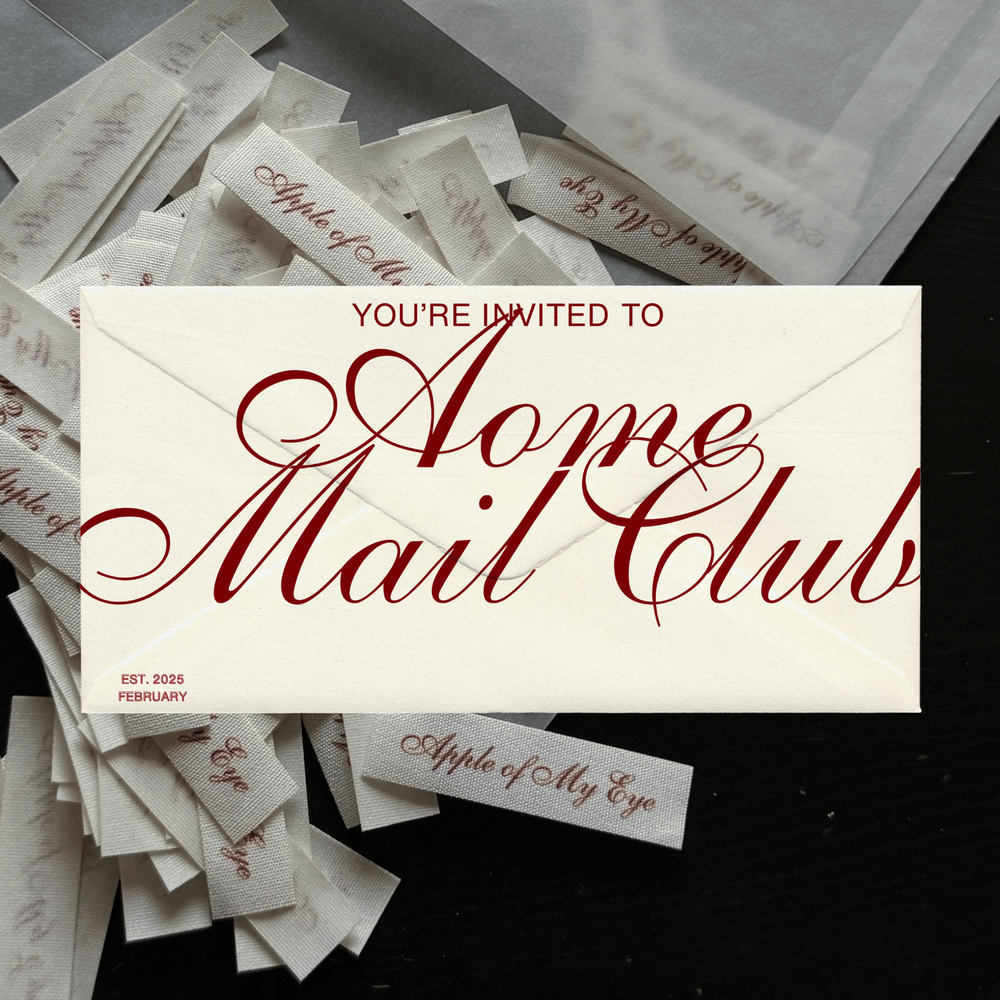 Aome (Apple of my eye) mail club and shop