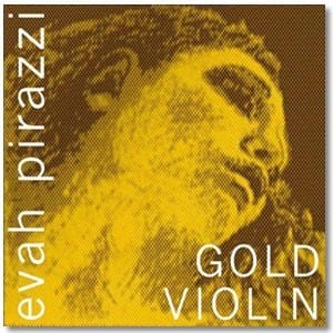 evah pirazzi gold violin e string