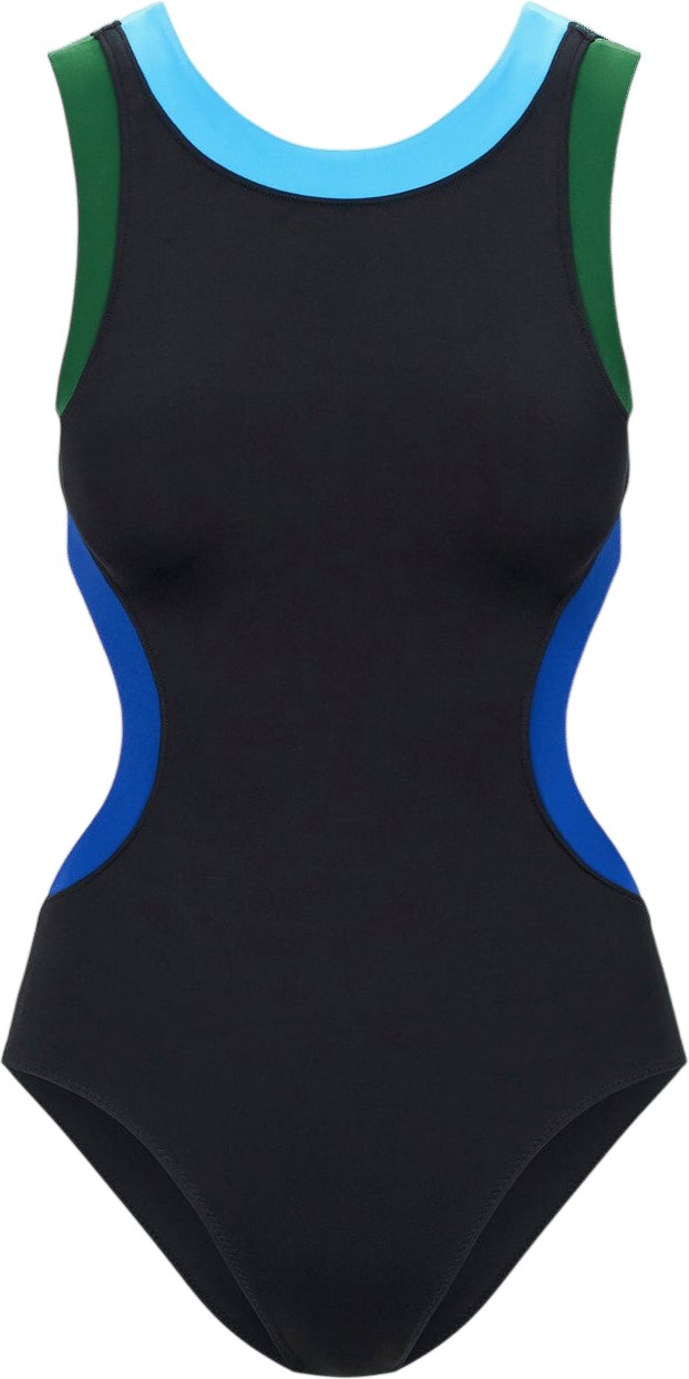 Colorblock swimsuit