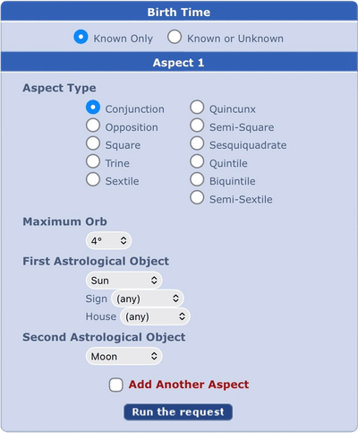 Astrotheme Celebrity Chart Search