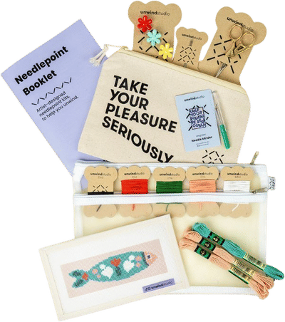 Unwind Studio Needlepoint Kits