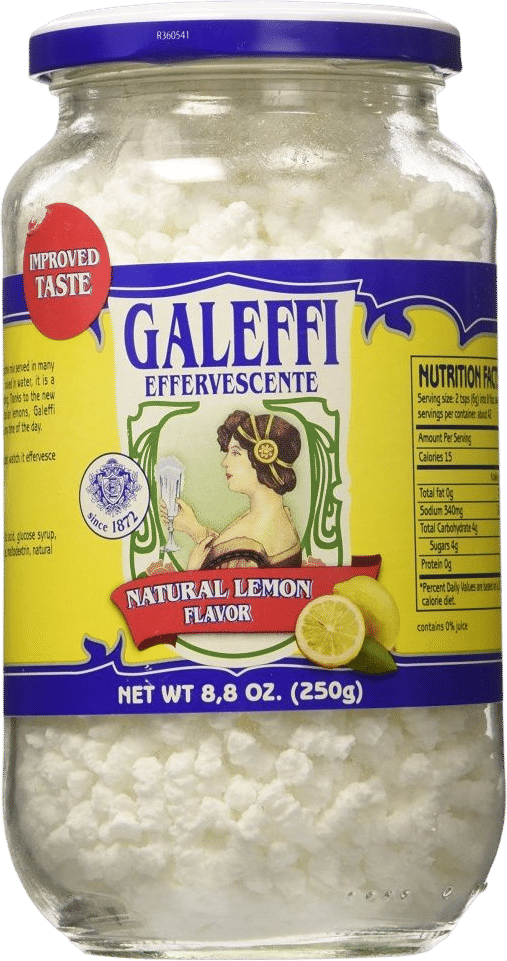 Galeffi Effervescenti Lemon-Flavored Sticks