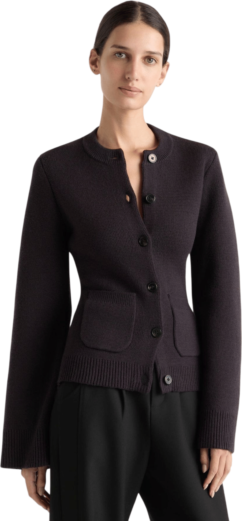 Eames Organic Cotton-Wool Cardigan