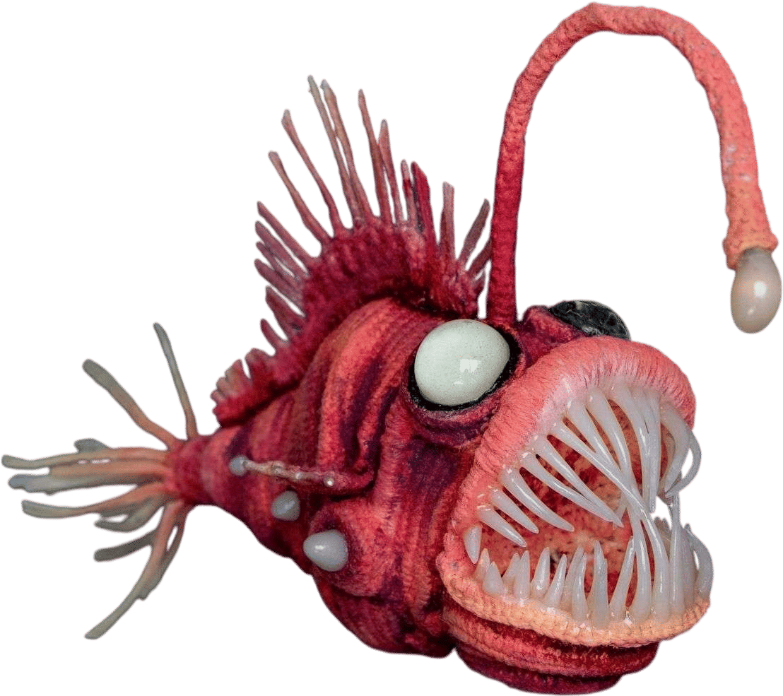 Micro-Crochet Anglerfish