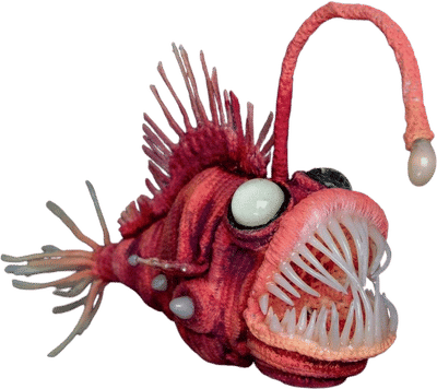 Micro-Crochet Anglerfish