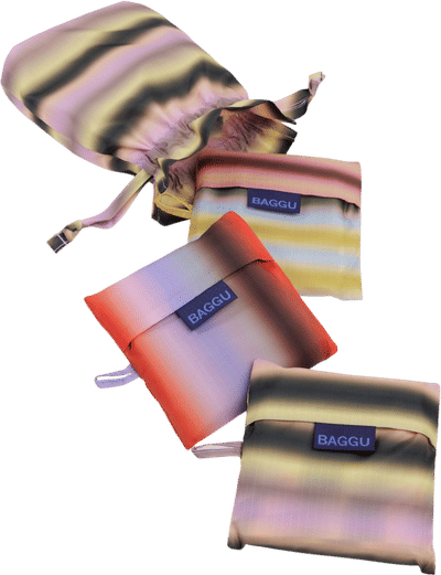 Standard Baggu Set of 3 Gradient Stripes