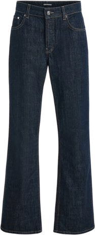 EB Denim Rowan Rigid Mid-Rise Flared-Leg Jeans