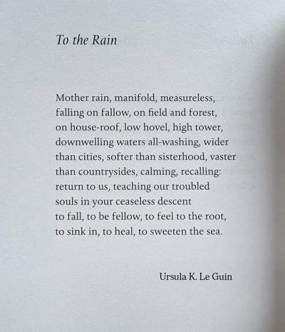 To the Rain