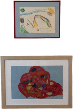 Frame your kids art