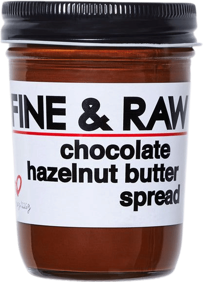 fine & raw chocolate hazelnut butter