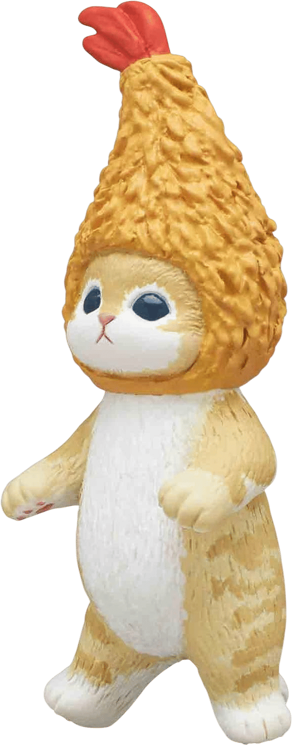 Fried shrimp cat blind box