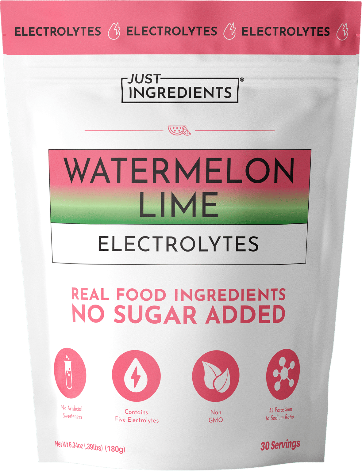Just Ingredients Watermelon Lime Electrolytes