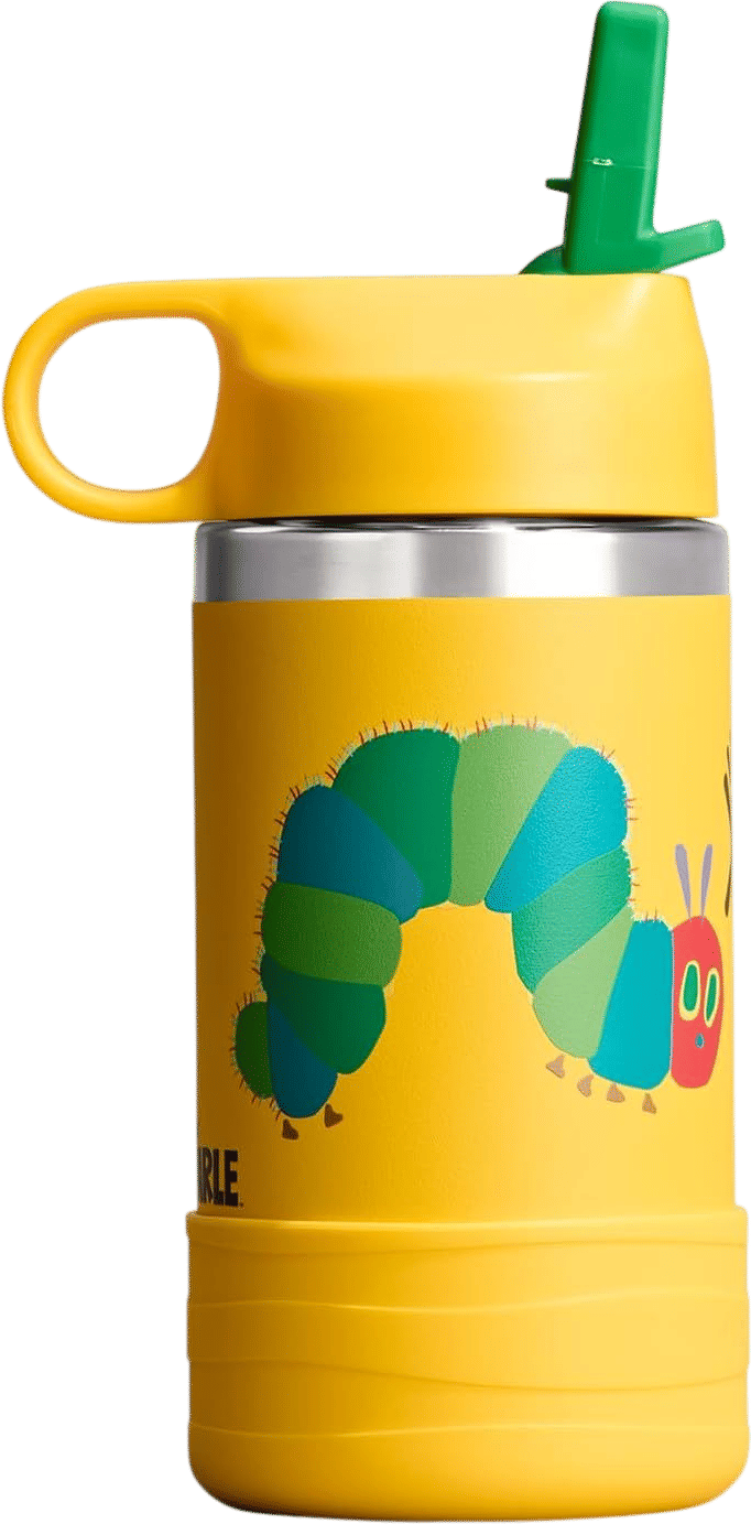 Hydro Flask Kids Water Bottle (World of Eric Carle Caterpillar Yellow)